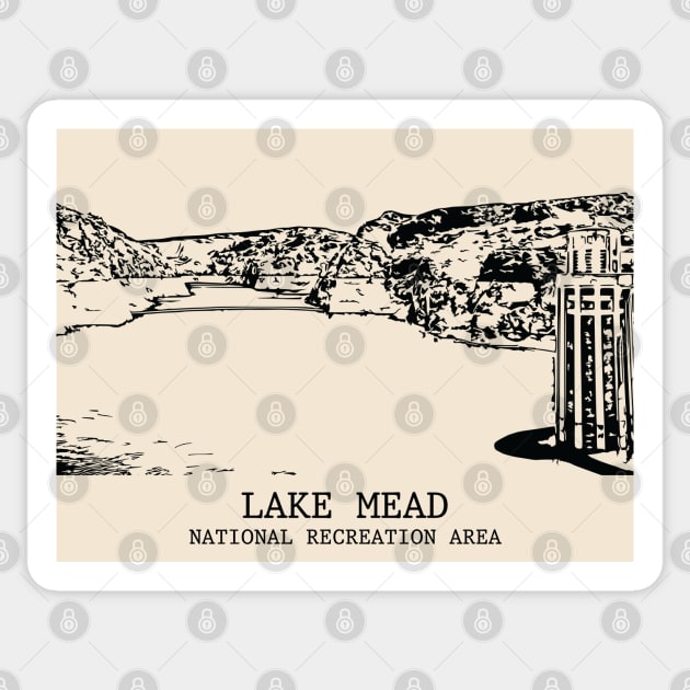 Lake Mead National Recreation Area Sticker by Lakeric